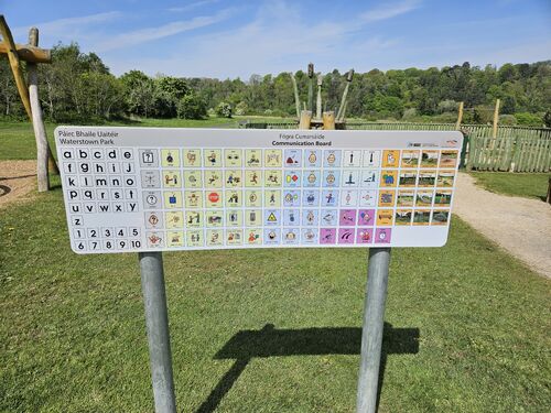 Waterstown Park Communication Board